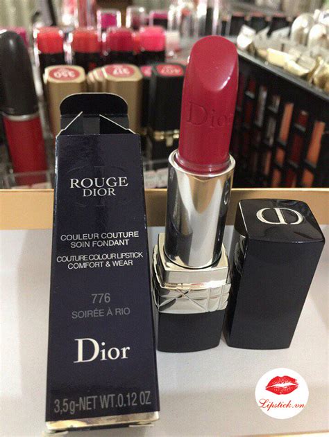 rouge dior 776 soiree a rio|Rouge Dior Refillable Lipstick in 4 Finishes .